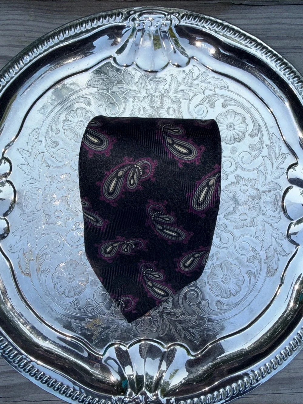Robert Talbott Best Of Class Silk Tie Raised Pattern